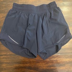 Lululemon Hotty Hot Shorts, size 2, navy